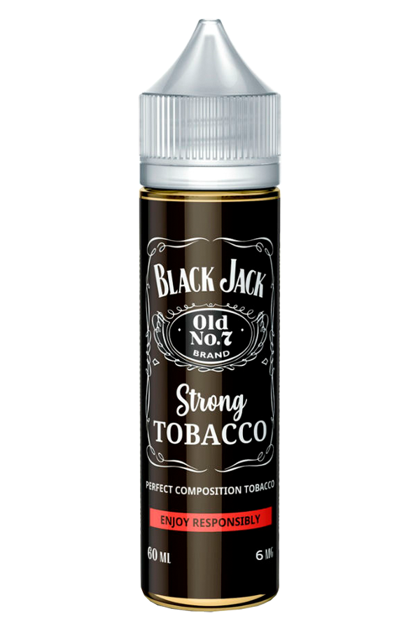Жидкости (E-Liquid) Жидкость Black Jack Classic Strong Tobacco 60/6