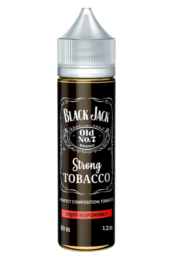 Жидкости (E-Liquid) Жидкость Black Jack Classic Strong Tobacco 60/12