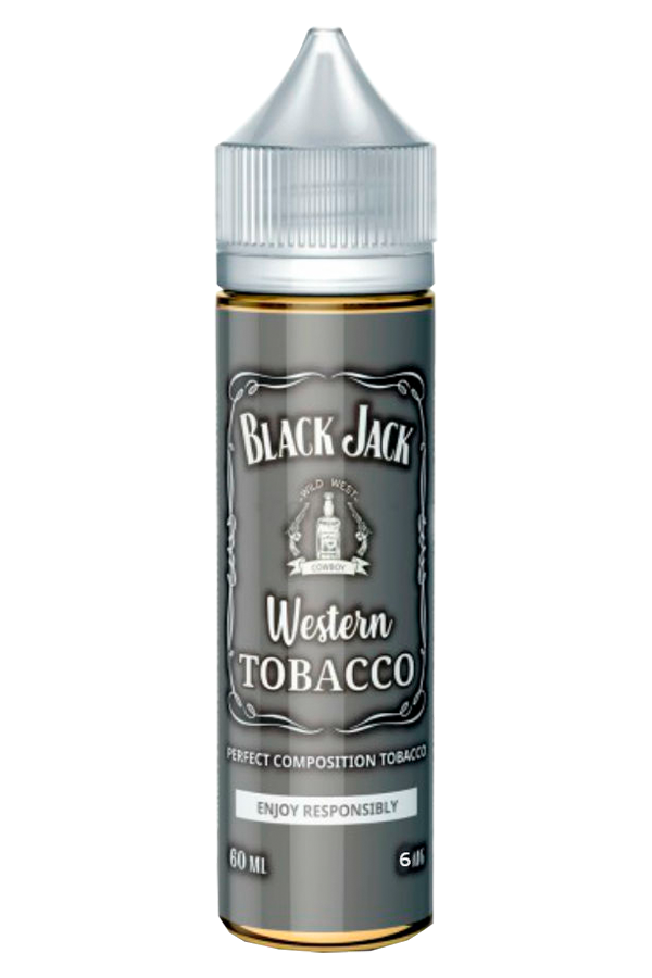 Жидкости (E-Liquid) Жидкость Black Jack Classic Western Tobacco 60/6