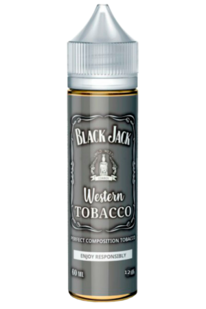 Жидкости (E-Liquid) Жидкость Black Jack Classic Western Tobacco 60/12