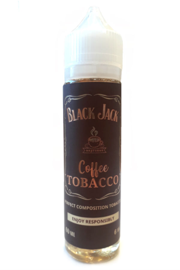 Жидкости (E-Liquid) Жидкость Black Jack Coffee Tobacco 60/6