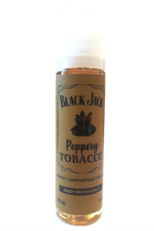Жидкости (E-Liquid) Жидкость Black Jack Classic Peppery Tobacco 60/6