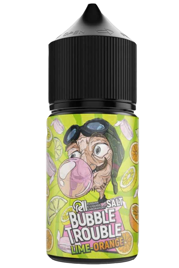 Жидкости (E-Liquid) Жидкость Bubble Trouble Salt Lime-Orange 30/20 Strong