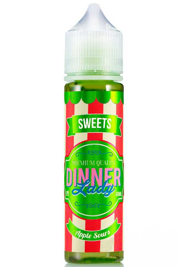 Жидкости (E-Liquid) Жидкость Dinner Lady Classic: Sweets Apple Sours 60/3
