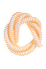 Кальяны Шланг для кальяна силиконовый со спиралью 1,5 White+Golden 12х17