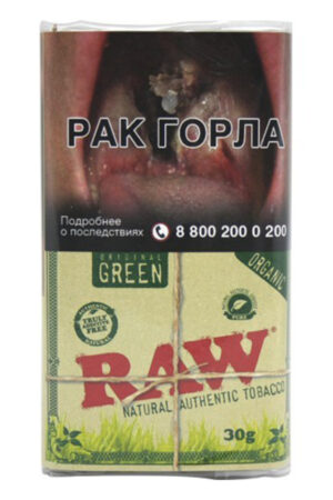 Табак Самокруточный Табак Mac Baren Tobacco 30 г RAW Green