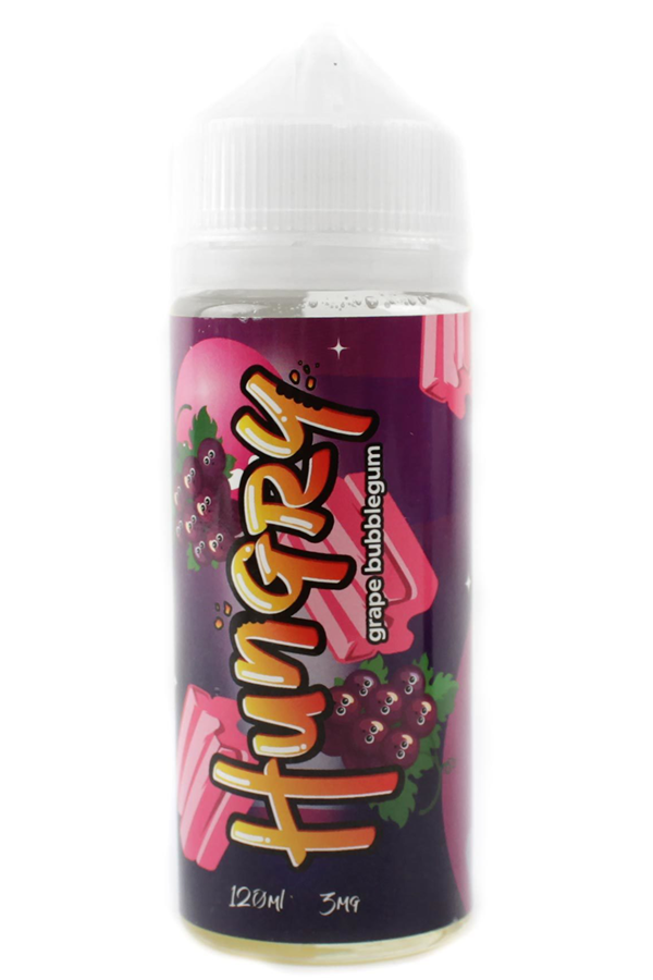 Жидкости (E-Liquid) Жидкость Hungry Classic Grape Bubblegum 120/3