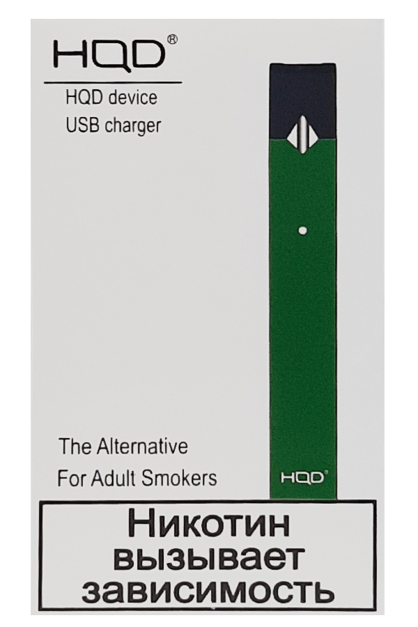 Электронные сигареты Стартовый набор HQD Зеленый