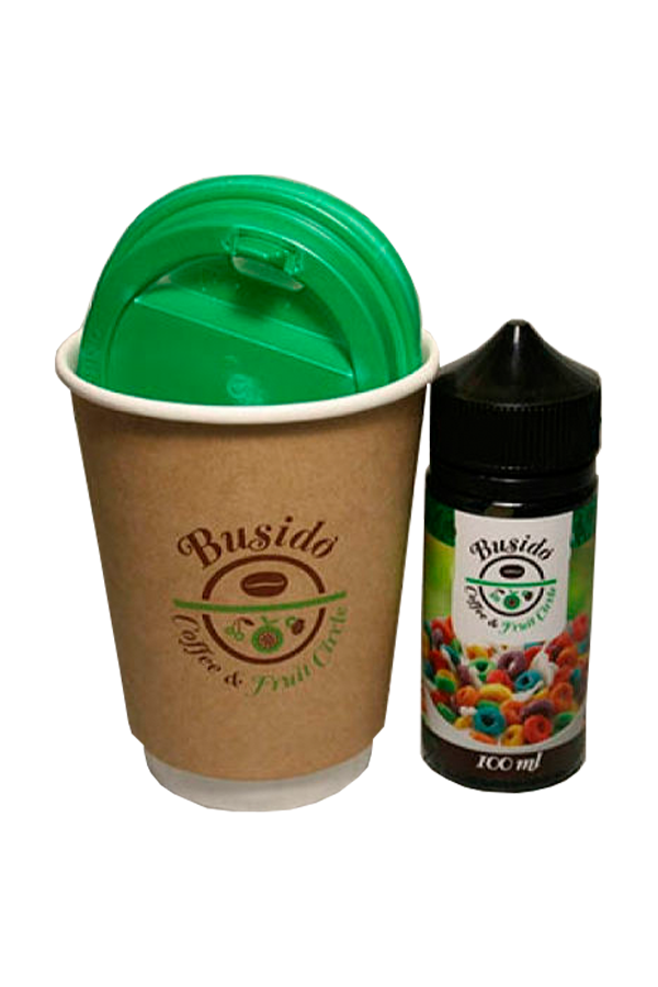 Жидкости (E-Liquid) Жидкость Busido Zero Coffee & Fruits Circle 100/0