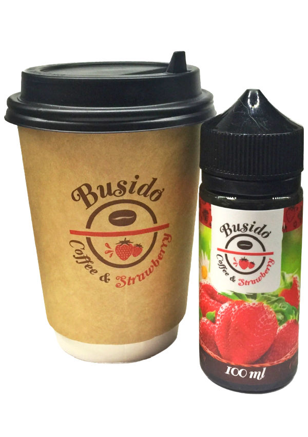 Жидкости (E-Liquid) Жидкость Busido Zero Coffee & Strawberry 100/0
