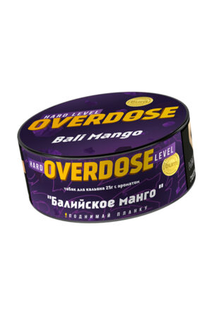 Табак Кальянный Табак Overdose 25 г Bali Mango Балийское Манго