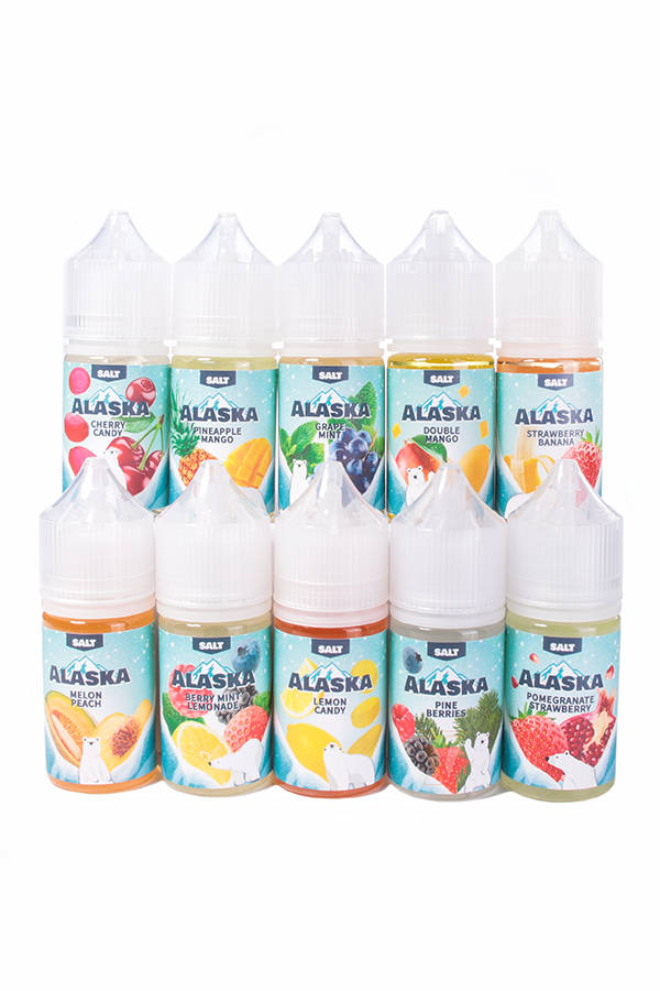 Жидкости (E-Liquid) Жидкость Alaska Salt Pomegranate Strawberry 30/20
