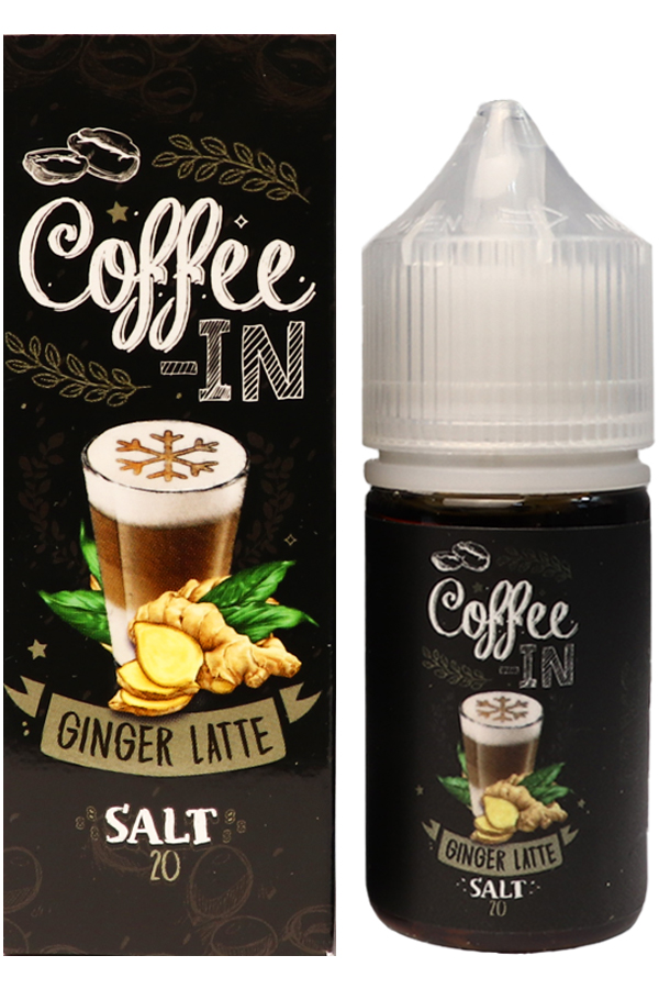 Жидкости (E-Liquid) Жидкость Coffee-In Salt Ginger Latte 30/20