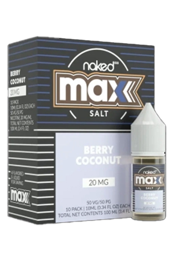 Жидкости (E-Liquid) Жидкость Naked MAX Salt Berry Coconut 10/20