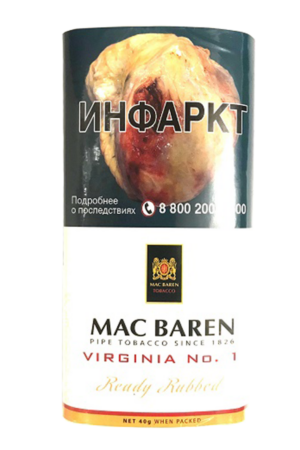 Табак Трубочный Табак Mac Baren 40 г Virginia №1