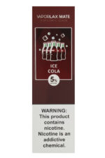 Электронные сигареты Одноразовый Vaporlax Mate 800 Cola Ice Ледяная Кола