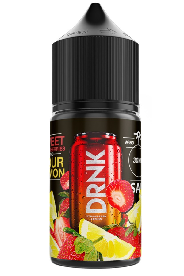 Жидкости (E-Liquid) Жидкость DRNK Salt Strawberry Lemon 30/20 Strong