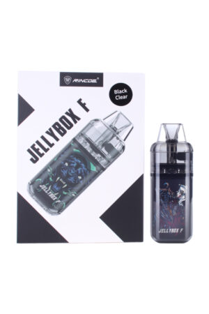 Электронные сигареты Набор Rincoe Jellybox F 650mAh Kit Black Clear