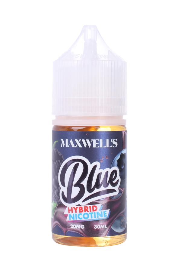 Жидкости (E-Liquid) Жидкость Maxwells Salt Blue 30/20 Hybrid