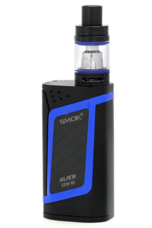 Электронные сигареты Набор SMOK Alien 220W kit  Черно-синий