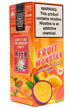 Жидкости (E-Liquid) Жидкость Fruit Monster Classic Passion Fruit Orange Guava 100/3