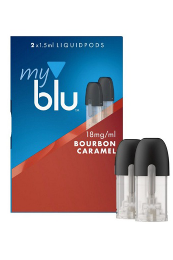Расходные элементы Картриджи My blu Bourbon Caramel 1,5 мл 18 мг
