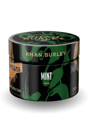 Табак Кальянный Табак Khan Burley 40 г Mint Мята