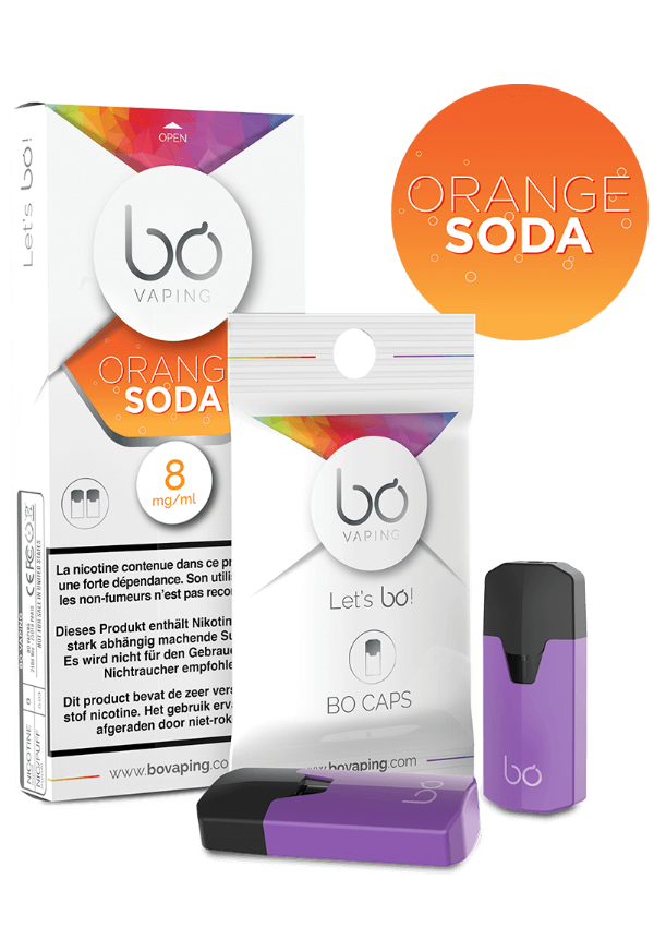 Расходные элементы Картриджи Jwell Bo Orange Soda 8 мг