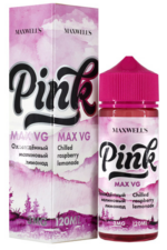 Жидкости (E-Liquid) Жидкость MAXWELLS Pink MAX VG Chilled Raspberry Lemonade 120/3