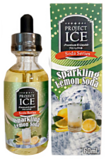 Жидкости (E-Liquid) Жидкость Project ICE Classic Sparking Lemon Soda 60/3