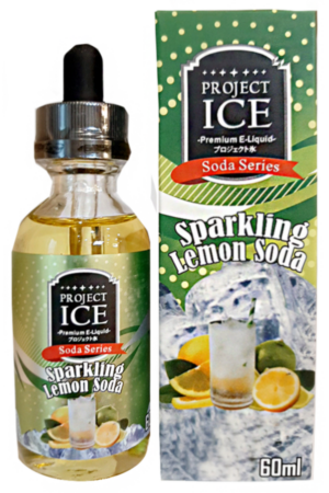 Жидкости (E-Liquid) Жидкость Project ICE Classic Sparking Lemon Soda 60/3