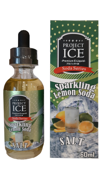 Жидкости (E-Liquid) Жидкость Project ICE Salt Sparking Lemon Soda 60/35