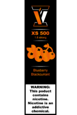 Электронные сигареты Одноразовый VZ XS 500 Blueberry Blackcurrant Черника Черная Смородина