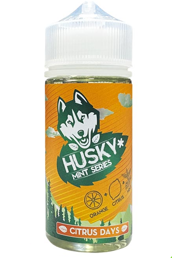 Жидкости (E-Liquid) Жидкость Husky Classic: Mint Series Citrus Days 100/3