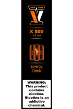 Электронные сигареты Одноразовый VAPE ZONE X 500 1.6 soft Energy Drink Энергетик