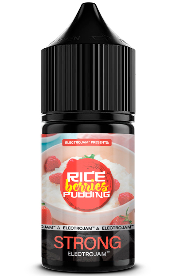 Жидкости (E-Liquid) Жидкость ElectroJam Salt Rice Berries Pudding 30/20 Strong