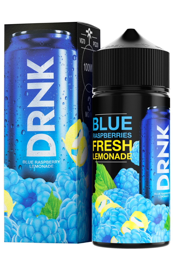 Жидкости (E-Liquid) Жидкость DRNK Classic Blue Raspberry Lemonade 100/3