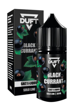 Жидкости (E-Liquid) Жидкость Duft Salt: Solo Line Black Currant 10/20