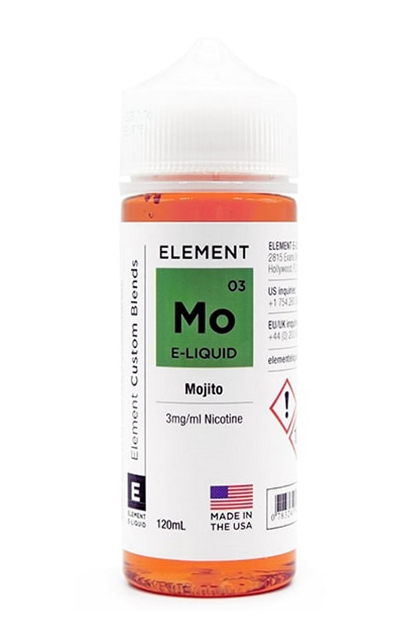 Жидкости (E-Liquid) Жидкость Element Classic Mojito 120/3