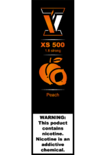 Электронные сигареты Одноразовый VZ XS 500 Peach Персик