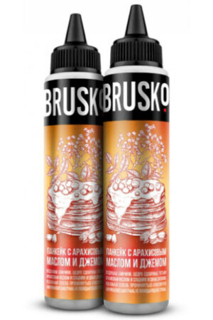 Жидкости (E-Liquid) Жидкость Brusko Zero Панкейк С Арахисовым Маслом И Джемом 60/0