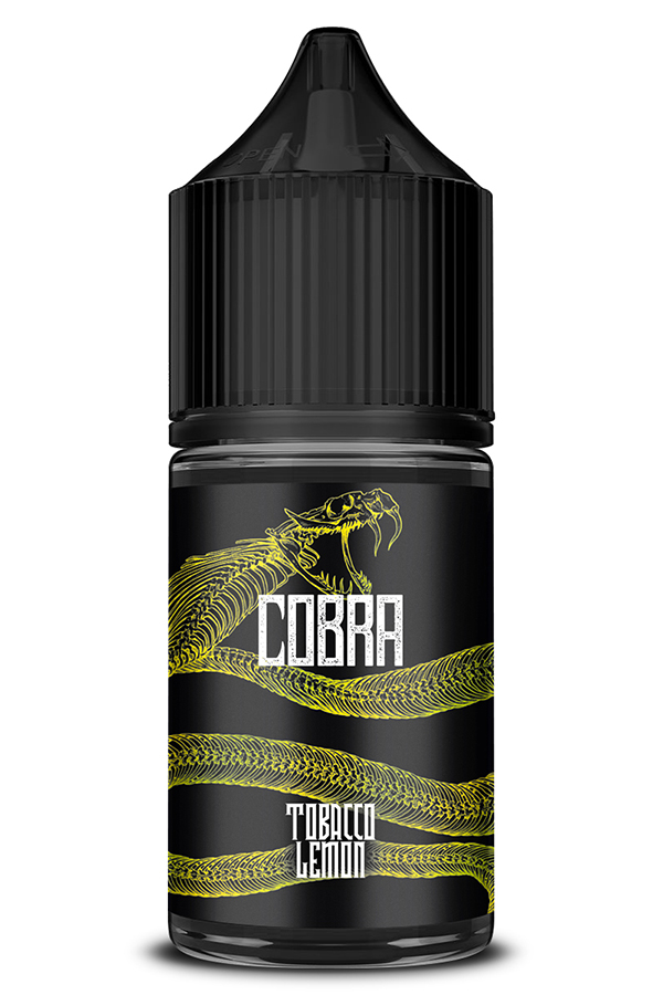 Жидкости (E-Liquid) Жидкость Cobra Salt Tobacco Lemon 30/20 Strong