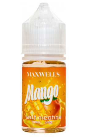 Жидкости (E-Liquid) Жидкость Maxwells Salt Mango 30/20 Hybrid