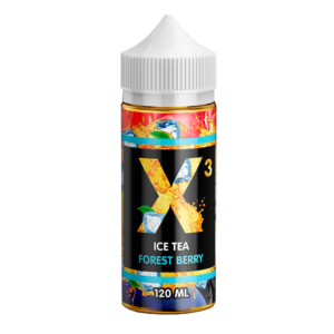 Жидкости (E-Liquid) Жидкость X-3 Classic: Ice Tea Forest Berry 120/3