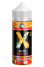 Жидкости (E-Liquid) Жидкость X-3 Classic: Ice Tea Grapefruit 120/3