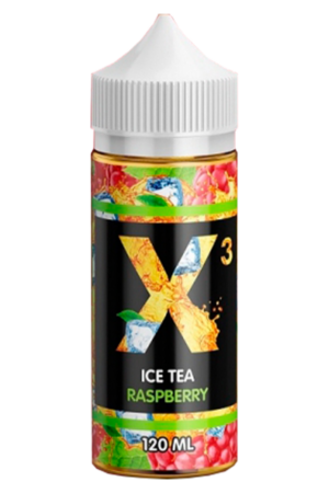 Жидкости (E-Liquid) Жидкость X-3 Classic: Ice Tea Raspberry 120/3