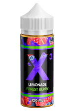 Жидкости (E-Liquid) Жидкость X-3 Classic: Lemonade Forest Berry 120/3