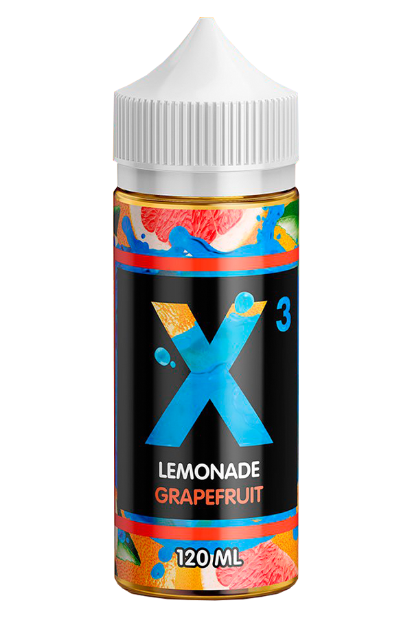 Жидкости (E-Liquid) Жидкость X-3 Classic: Lemonade Grapefruit 120/3