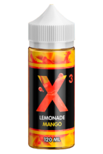 Жидкости (E-Liquid) Жидкость X-3 Classic: Lemonade Mango 120/3