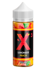 Жидкости (E-Liquid) Жидкость X-3 Classic: Lemonade Peach 120/3